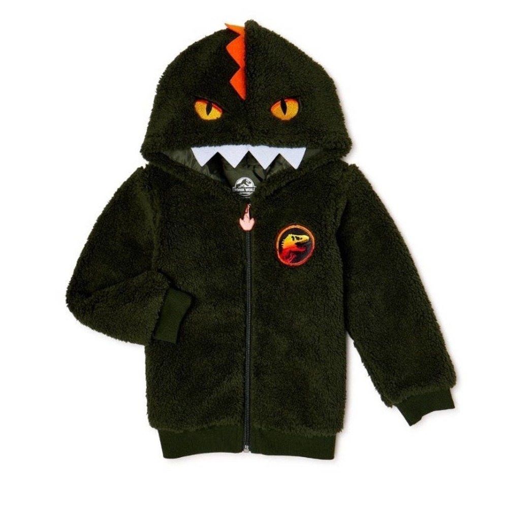 18 months new Jurassic world park full zip jacket hoodie hooded cos-play